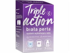 NoName White Pearl, trojitý účinek bělicího systému na zuby, gel 50 ml + tekutina 100 ml + pasta 30 ml - Dlouhá trvanlivost!