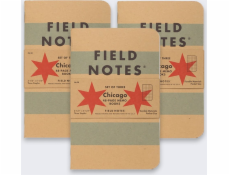 New Era Notes Field Notes Chicago Edition Grid 3 ks.