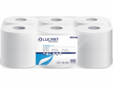 Karen Lucart Strong 19 J - Jumbo toaletní papír, 2vrstvý, 130 m, celulóza - 12 rolí