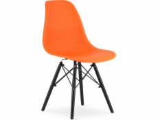 Taakie Meble Takakie Meble OSAKA Židle oranžovo/černé nohy x 4