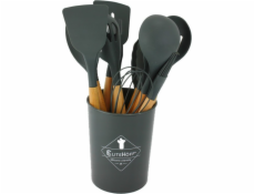 Elitehoff SADA 12 KUCHYŇSKÝCH NÁDOBÍ VE STOJANU E-6289