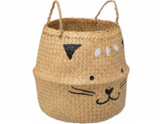 Atmosphera Košík na hračky s rukojeťmi Pipo kitty 37 cm