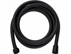 Douceur d`Interieur Sprchová hadice Černá sprchová hadice z nerezové oceli, 200 cm