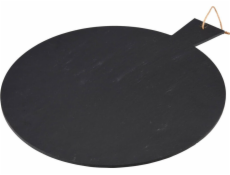 Excellent Houseware Servírovací prkénko kamenná břidlice, 43 x 35 cm