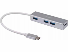 Equip HUB USB Equip USB-Hub 4-port 3.2/C->4x3.0 5Gbps o.Netzteil si