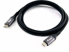 Equip Kabel USB USB-C - USB-C 2 m černý (128383)