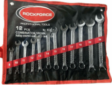 Rockforce Sada 12dílných otevřených klíčů ROCKFORCE. Rockforce Sada 12dílných otevřených klíčů ROCKFORCE.