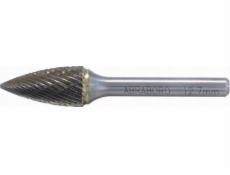 Abraboro ABRABORO fréza na kov typ G, 8,0 x 65/20 - špičatá TCT