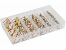 Högert Technik HOGERT SADA ČEPŮ S KROUŽKEM 50 ks.