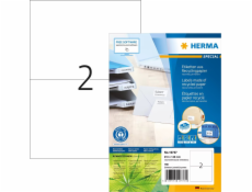 Herma HERMA Etiketten A4 210x148 mm Rec.Blauer Engel 160 St.