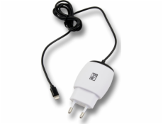 2GO Nabíječka 2GO 12W Lightning + 1x USB-A + MFI certifikovaný kabel