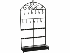 Atmosphera Kovový organizér na šperky černý, Atmosphera