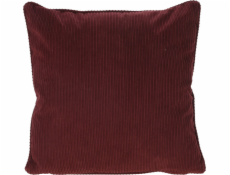 Home Styling Collection Kolekce pro domácí styling Dekorativní polštář z manšestru s lemováním, 40 x 40 cm