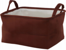 Home Styling Collection Úložný košík s rukojeťmi z kolekce bytového stylingu, polyester, 40 x 29 x 22 cm