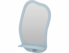 Home Styling Collection Kolekce bytového stylingu Zrcadlo do dětského pokoje s praktickou poličkou na poklady, 40 x 11 x 60 cm