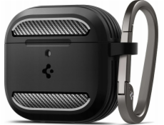 Spigen Sluchátka Rugged Armor Apple Airpods 4, matná černá