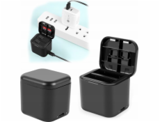 Puluz Nabíječka fotoaparátu USB nabíječka pro 2x dobíjecí baterie pro Insta360 Insta 360 Ace Pro / Ace / Pu968b