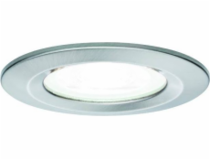 Paulmann zapuštěné svítidlo Nova Fixed LED IP44 1x6,5W 4000K 230V GU10 51mm kartáčované železo/hliník