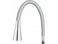 NoName Výtok W101S-B / FERRO / ELASTICO II / VÝTOK PRO DŘEZOVOU BATERII, ŠEDÝ /