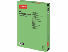 Staples Sponky SPONKY Barevný papír INTENZIVNÍ BARVY A4 80G, zelená/tmavě zelená, balík 500 listů Staples Sponky SPONKY Barevný papír INTENZIVNÍ BARVY A4 80G, zelená/tmavě zelená, balík 500 listů