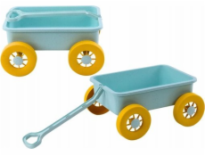 LeanToys Pískový vozík Pastelově tyrkysový