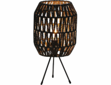 Platinet STOLNÍ RATANOVÁ LAMPA RATANOVÁ LAMPA TMAVĚ HNĚDÁ CAPRI [45752]