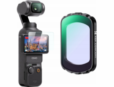 Kf filtr noční filtr s filtrem světelného znečištění, magnetický filtr K&F pro DJI Osmo Pocket 3 / Kf01.2702