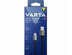 Varta USB kabel Varta Ladekabel Speed Charge & Sync USB-A a USB-C 2 metr