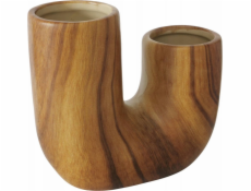 Boltze Keramická váza se vzorem dřeva WILHELMY, 14,5 cm Boltze Keramická váza se vzorem dřeva WILHELMY, 14,5 cm