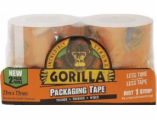 Gorilla Sports Balicí páska pevná a široká, 72 mm x 27 m