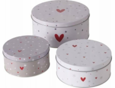 Boltze Sada tří úložných dóz ANELLA, O 14–20 cm