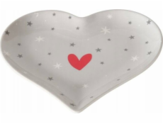 Boltze Keramický talíř ve tvaru srdce ANELLA