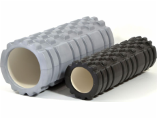 ENERO FIT VÁLEC NA CVIČENÍ DUO ŠEDÝ 33/14 A ČERNÝ 30/9,5 cm ENERO FIT