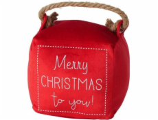 Boltze Vánoční dekorace Sametová zarážka na dveře MAILA