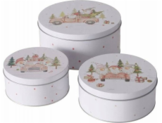 Boltze Sada 3 úložných dóz CARRIE, O 14-20 cm