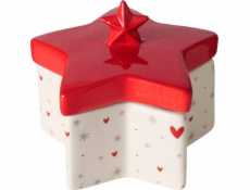 Boltze Keramická krabička ANELLA ve tvaru hvězdy