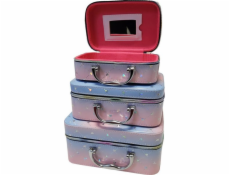 ExtraLink EXTRALINK LIFESTYLE DÁMSKÁ KOSMETICKÁ TAŠKA ORGANIZÉR KOSMETICKÝ KUFŘÍK 3V1 251