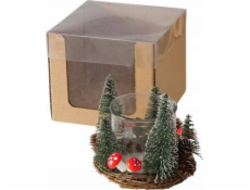 Boltze Vánoční svícen POHÁDKA, výška 13,9 cm