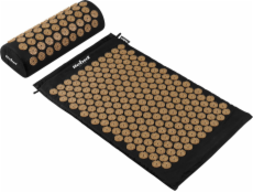 Rebel Podložka Health s akupresurními hroty s polštářem, 72x42cm, zlaté hroty, Rebel Active