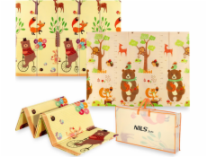 NILS Fun MD05 DĚTSKÁ SKLÁDACÍ MATERIÁL LES 190x150CM NILS FUN