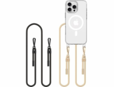 Tech-Protect Řetězec FLEXAIR CHAIN MAGSAFE pro iPhone 16 Pro Max, černá a béžová