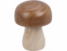 Home Styling Collection Kolekce pro domácí styling Dřevěná figurka houby, 15 cm