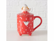 Boltze Home Hrnek na vaření MALENA s víčkem, 360 ml