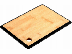 Kesper Cutting Board Bambusové prkénko s rukojetí, černé