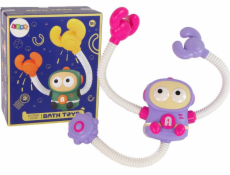 LeanToys hračka do vany, krab, kosmonaut, sprcha na baterie