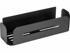 Wenko Hliníková koupelnová police BIVIO, montáž bez vrtání