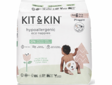Kit and Kin Kit and Kin, Jednorázové pleny 6 Junior (15 kg+), Pes/Tučňák, 24 ks.