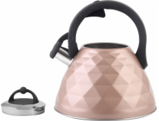 Berretti BERRETTI - Tradiční varná konvice Rosa - 3 L - zlatá - plynová indukce - BR-7634