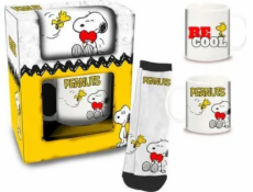 Coriex Dárková sada Coriex Peanuts - Hrnek s ponožkami 1 10744