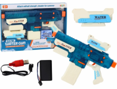 LeanToys Vodní pistole na baterie, puška M416, 500ml, dostřel 8-10m LEAN Toys